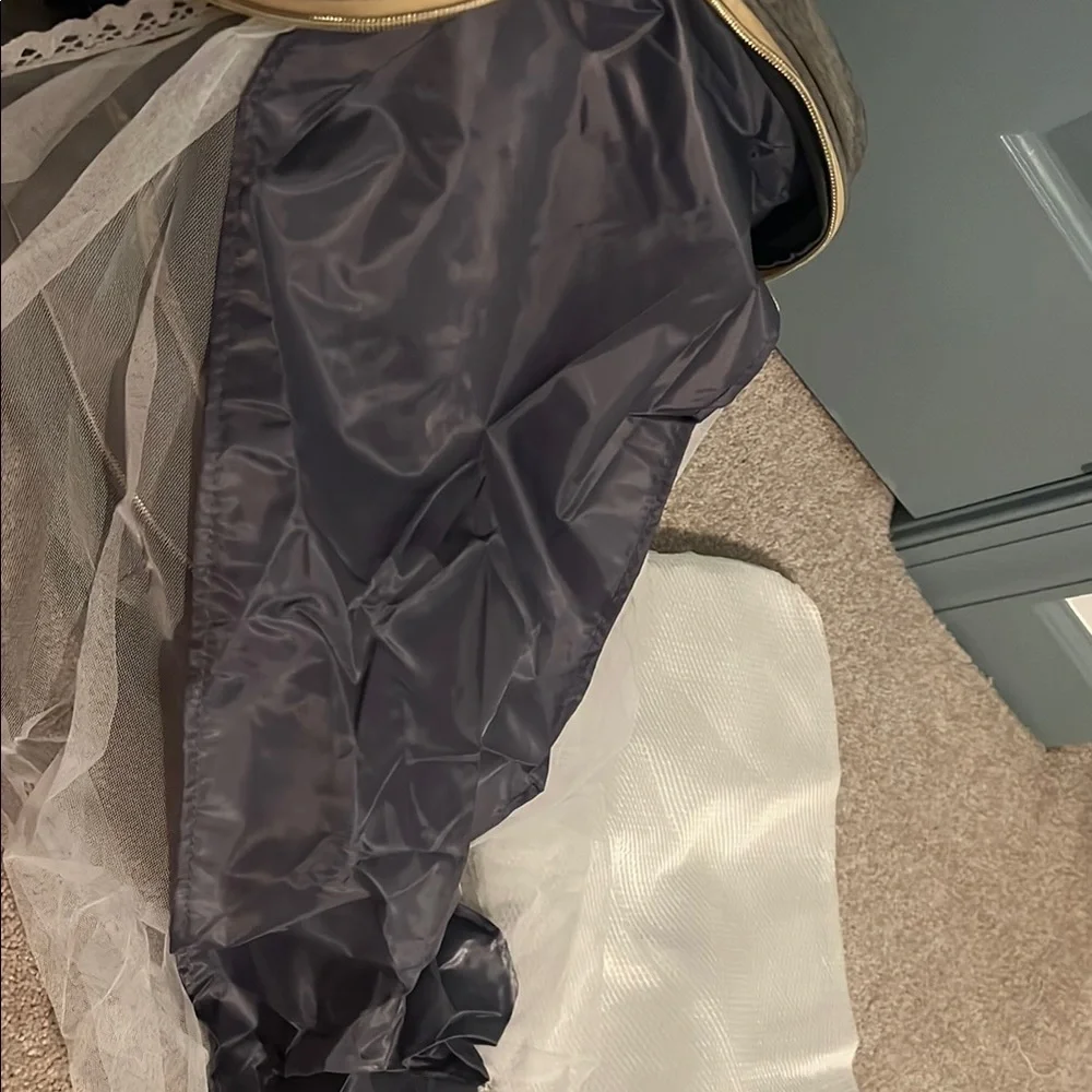 NWOT Gray Baby Bag Backpack
